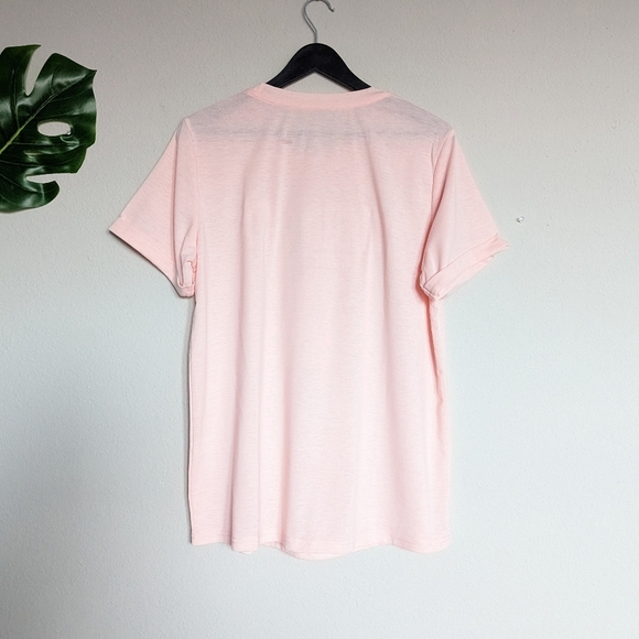 Pink and red Nashville Music City western short sleeve tee size M - Picture 3 of 7